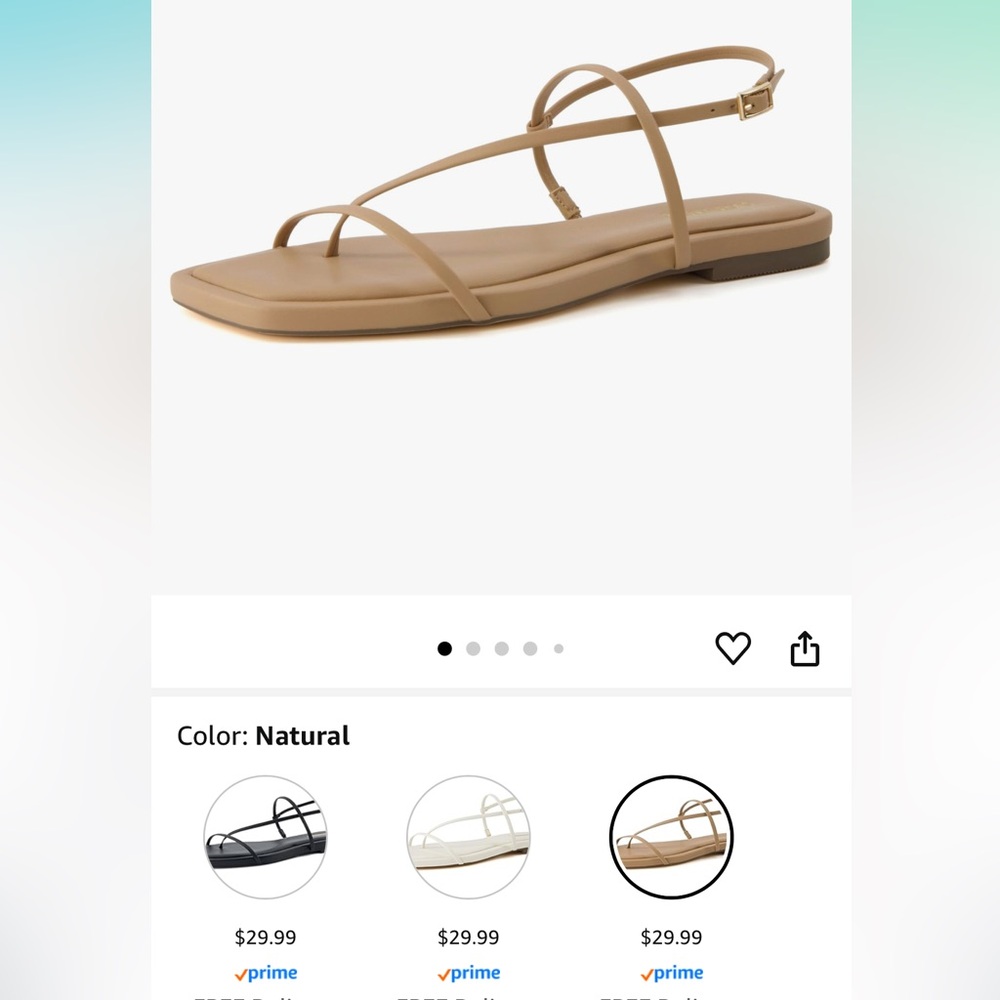 Cushionaire Glory Tan Strappy Women's Sandals